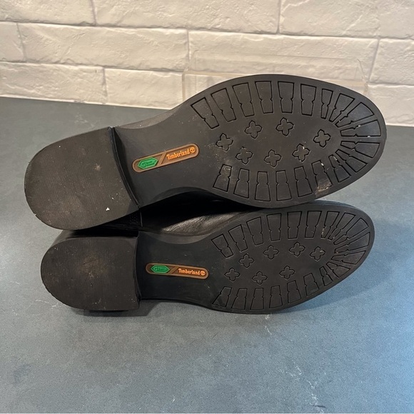 Timberland sz 8 Savin Hill Chelsea ankle black leather boots - Picture 16 of 16